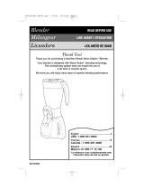 Hamilton Beach 50754 - WaveStation Dispensing Blender Manual de usuario