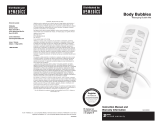 HoMedics Body Bubbles Massaging Bubble Mat Manual de usuario