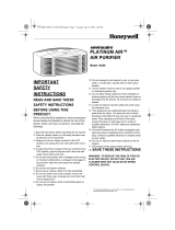 Honeywell enviracaire PLATINUM AIR 16200 Manual de usuario
