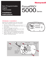Honeywell 5000 Manual de usuario