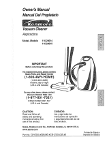 Kenmore 28015 - Canister Vacuum Manual de usuario