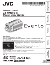 JVC GZ-HM550 Manual de usuario