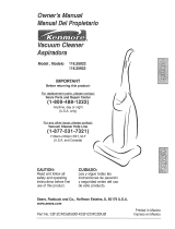 Kenmore 3592 - Progressive Upright Vacuum El manual del propietario
