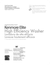 Kenmore Elite 79629278900 Manual de usuario