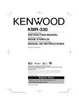 Kenwood KMR-330 Manual de usuario