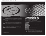 Kicker 2007 WX10000.1 Warhorse Signal-modulated Manual de usuario