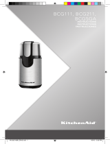 KitchenAid BCG111 Manual de usuario