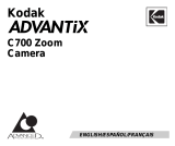 Kodak C700 - Advantix Zoom Camera Manual de usuario