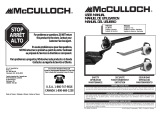 McCulloch MB3201 Manual de usuario