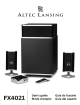 Altec Lansing FX4021 Manual de usuario