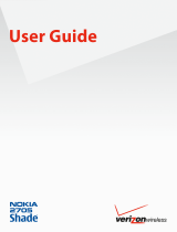 Microsoft Shade 2705 Verizon Wireless Manual de usuario