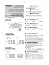 Olympus ZUIKO DIGITAL ED 12-60mm F2.8-4.0mm SWD Manual de usuario