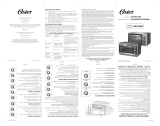 Oster COUNTERTOP OVEN Manual de usuario