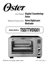 Oster Digital Countertop Oven Manual de usuario