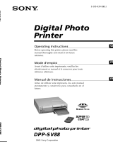 Sony DPP-SV88 Manual de usuario