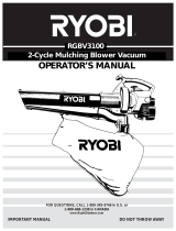 MTD RGBV3100 Manual de usuario