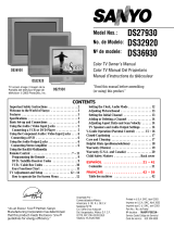 Sanyo DS27930, DS32424 Manual de usuario
