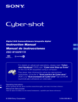 Sony Cyber Shot DSC-W150 Manual de usuario