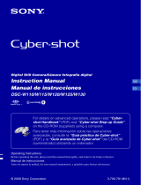 Sony Cyber Shot DSC-W115 Manual de usuario