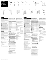 Sony SS-FRF7ED Manual de usuario