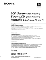 Sony PlayStation LCD Screen SCPH-131 Manual de usuario