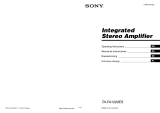 Sony TA-FA1200ES Manual de usuario