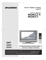 Sylvania 6626LCT A Manual de usuario