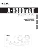 TEAC A-H300mkII Manual de usuario