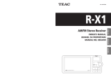 TEAC AM/FM Stereo Receiver Manual de usuario