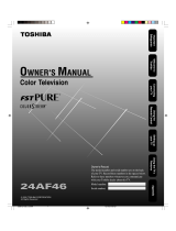 Toshiba 24AF46 Manual de usuario