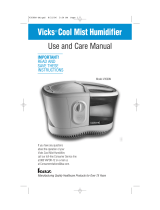 Vicks V3500N Cool Mist Manual de usuario