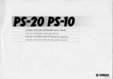 Yamaha PS-20 Manual de usuario