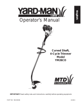 MTD YM26CO Manual de usuario