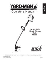 Yard-Man YM300 Manual de usuario