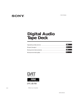 Sony DTC-ZE700 Instrucciones de operación