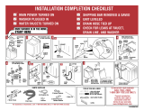 Hotpoint VWSR3110WAA Guía de instalación