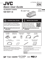 JVC Everio GZ-GX1 Instrucciones de operación