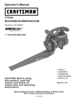 Craftsman 316.79497 Manual de usuario