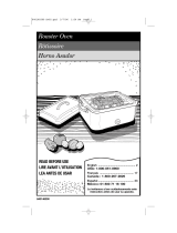 Hamilton Beach 32182 - Roaster Oven With Buffet Pans Manual de usuario