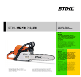 STIHL MS 310 El manual del propietario