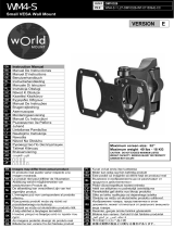 OmniMount WM4-S 200 Manual de usuario