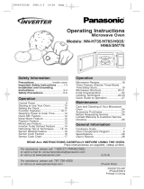 Panasonic NN-H765WF Manual de usuario