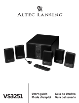 Altec Lansing VS3251 Manual de usuario