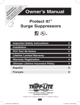 Tripp Lite Protect It! Surge Manual de usuario