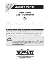Tripp Lite Super Series Surge El manual del propietario