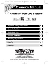 Tripp Lite SMART750USB El manual del propietario