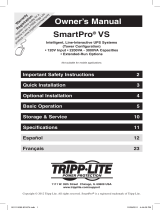 Tripp Lite SmartPro VS UPS El manual del propietario