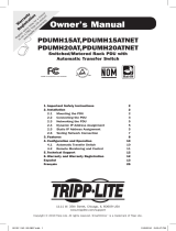 Tripp Lite PDUMH15-20AT/PDUMH15-20ATNET PDU El manual del propietario