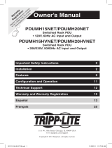 Tripp Lite PDUMH15HVNET El manual del propietario
