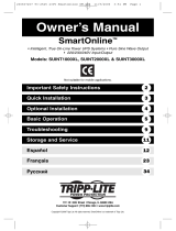 Tripp Lite SmartOnline, 2kVA El manual del propietario